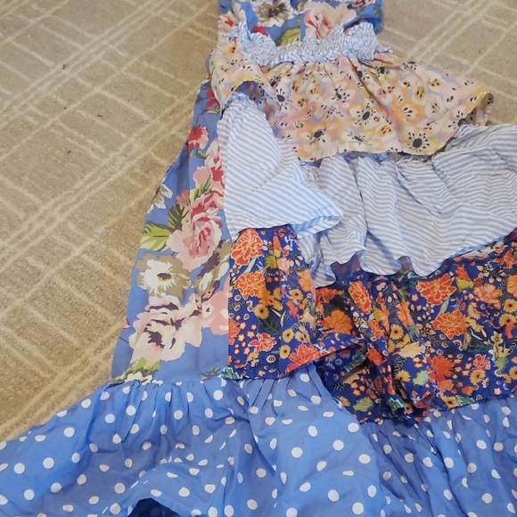 Matilda Jane Blue Floral Kids Dress - Picture 6 of 6